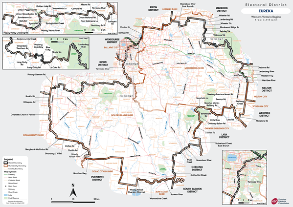 Map of Eureka District