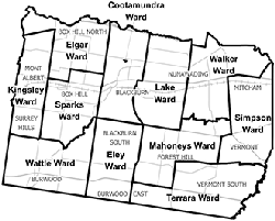 Whitehorse City Council summary map
