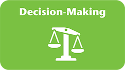 Illustration representing decision-making