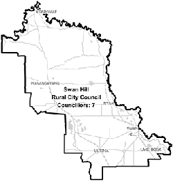 Swan Hill Rural City Council summary map
